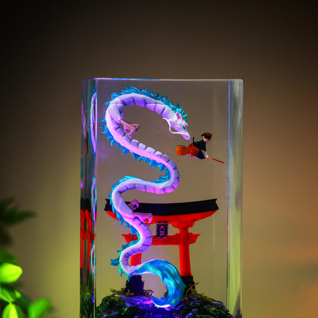 Haku and Kiki Night Light