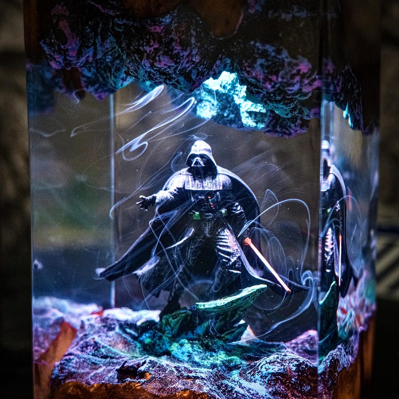 Darth Vader Star Wars Resin Lamp