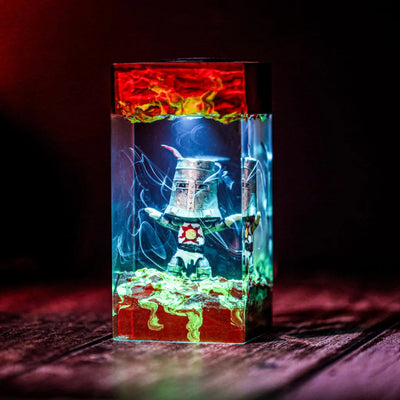 Dark Souls Solaire of Astoria Statue Resin Lamp