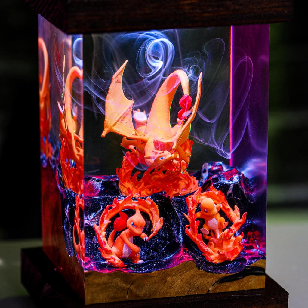 Charizard Evolution Pokemon Resin Night Light