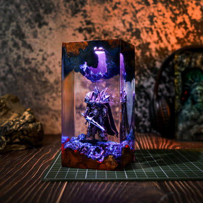 Lich King Warcraft Night Light