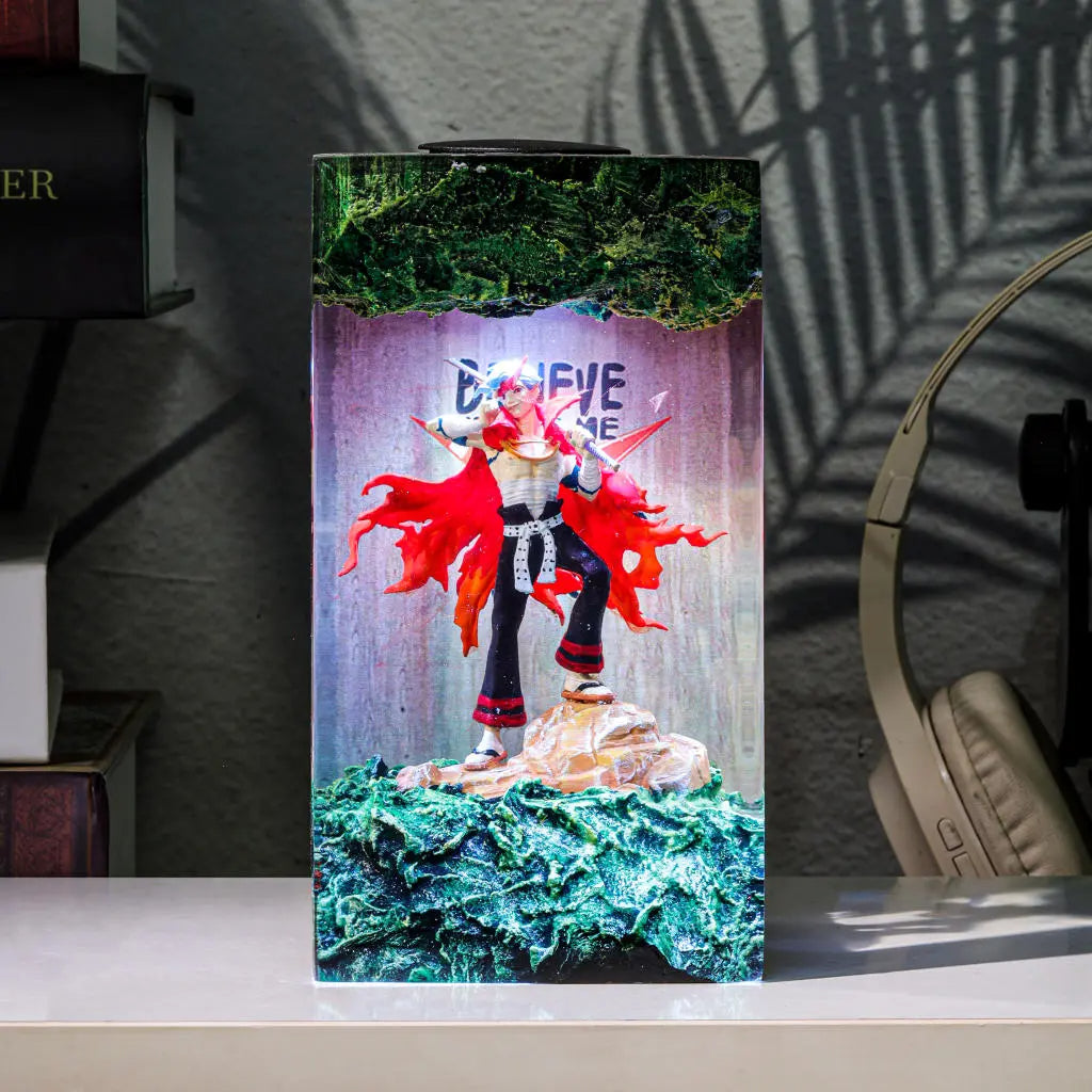 Kamina Gurren Lagann Resin Lamp