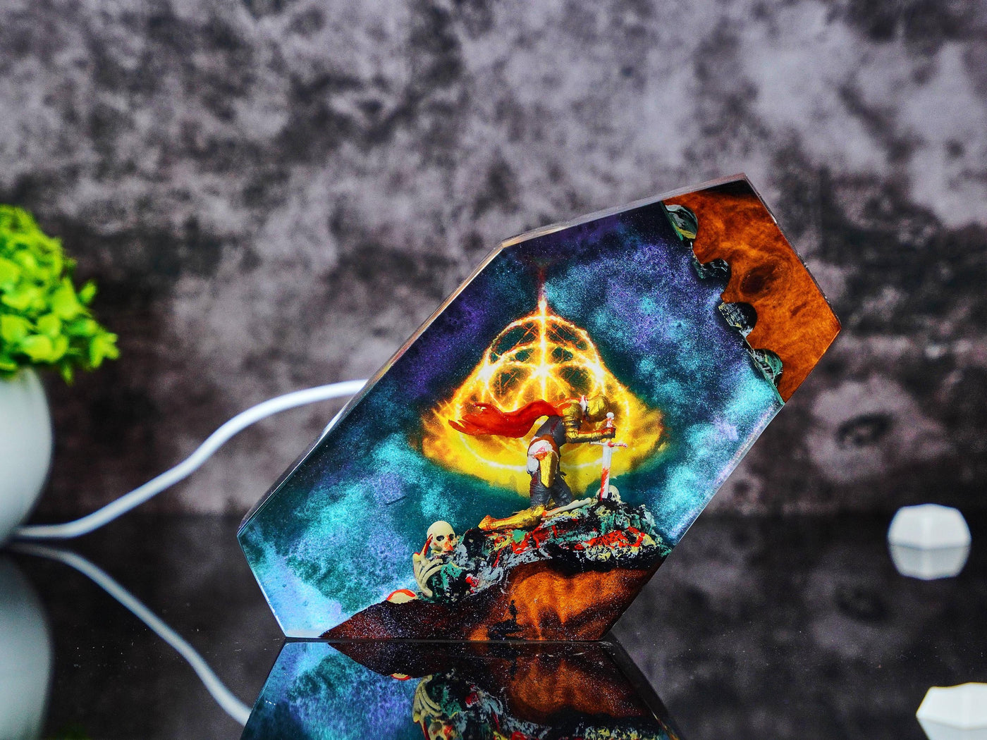 The Tarnished Elden Ring Resin Lamp