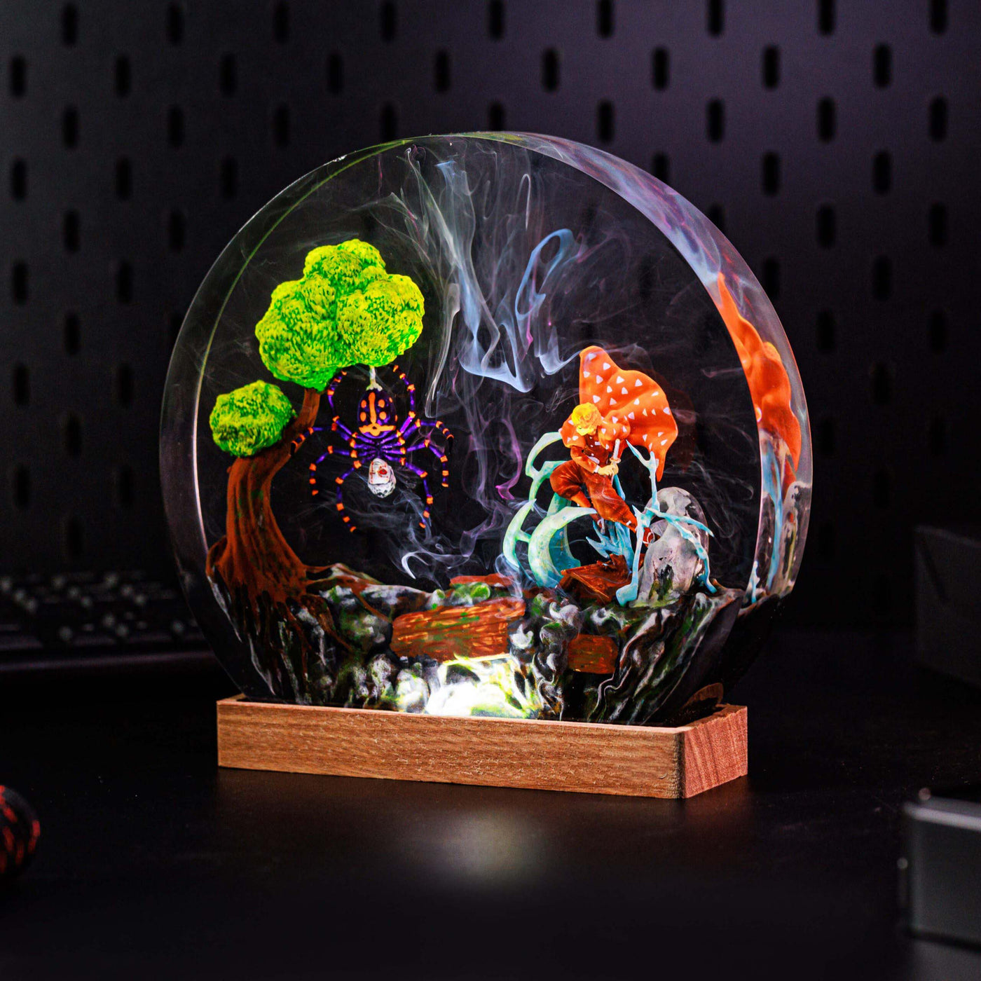 Zenitsu Demon Slayer Kimetsu no Yaiba Resin Lamp