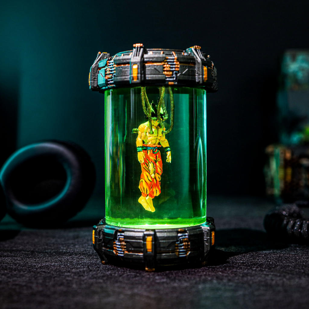 Dragon Ball Goku in a Healing Chamber Lamp