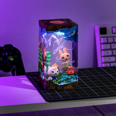 Custom Animal Crossing Resin Night Light