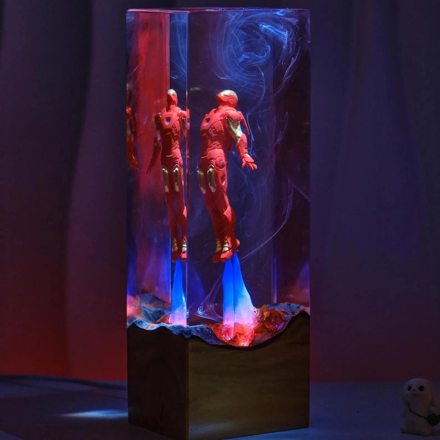 Iron Man Resin Lamp