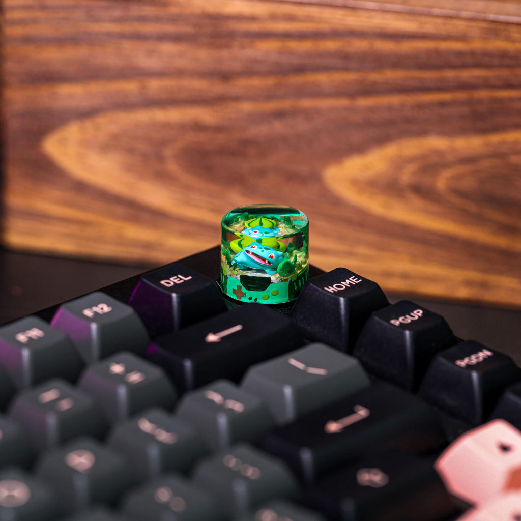 Bulbasaur Pokémon Keyboard Knob