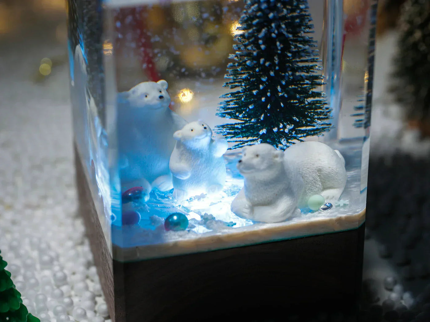 Polar Bear Christmas Lamps