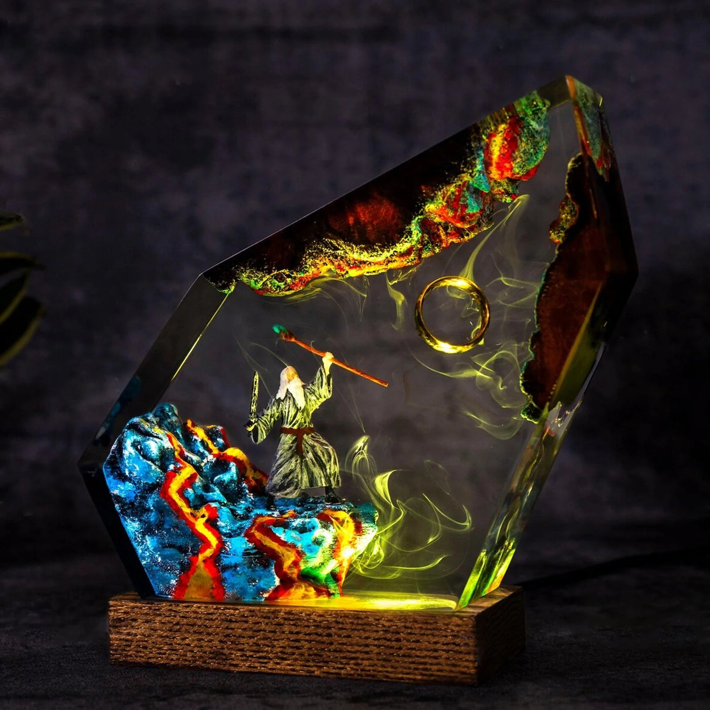 Gandalf The Lord of the Rings Resin Lamp