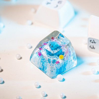 Pokemon - Suicune Artisan Keycap  3