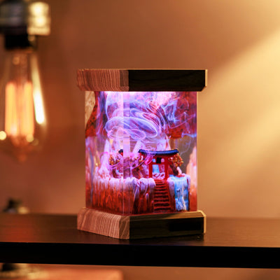 Torri Gate Resin Lamp