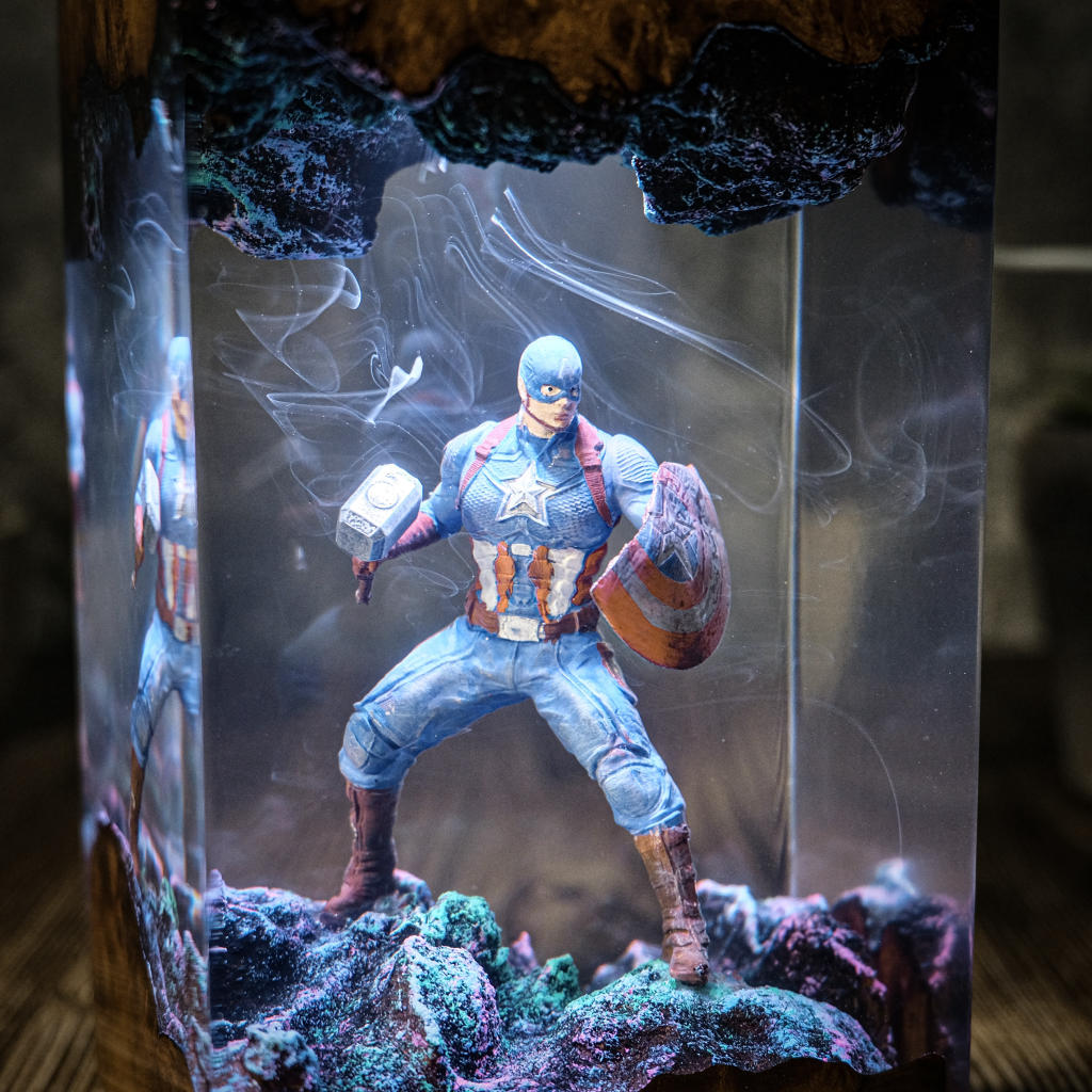 Captain America Night Light