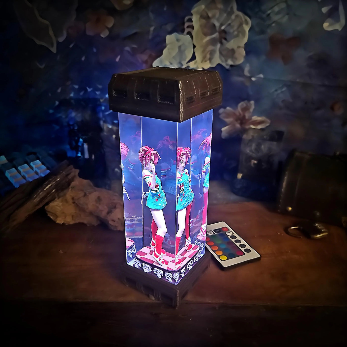 Freddy Girl Five Nights Style Resin Lamp