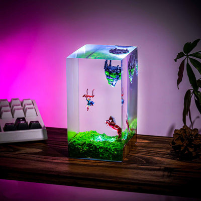 TOTK's Sky Islands in The Legend of Zelda Epoxy Lamp Ver 2