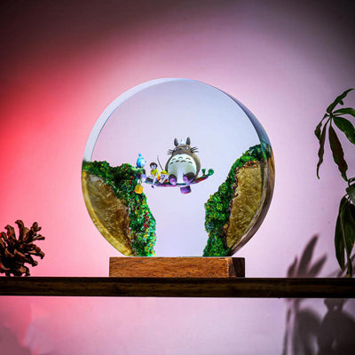 Totoro Resin Night Light Ver 3 - Circular