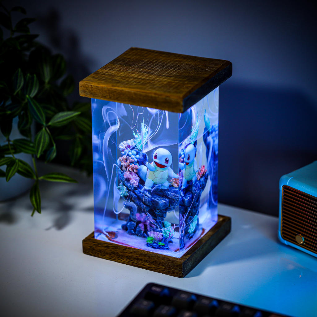 Squirtle Pokemon Night Lamp