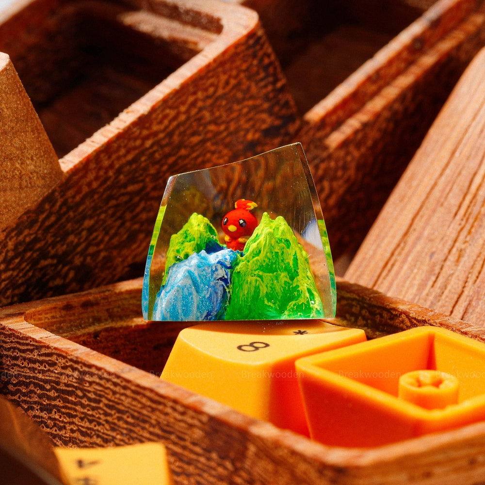 Pokemon - Torchic Artisan Keycap