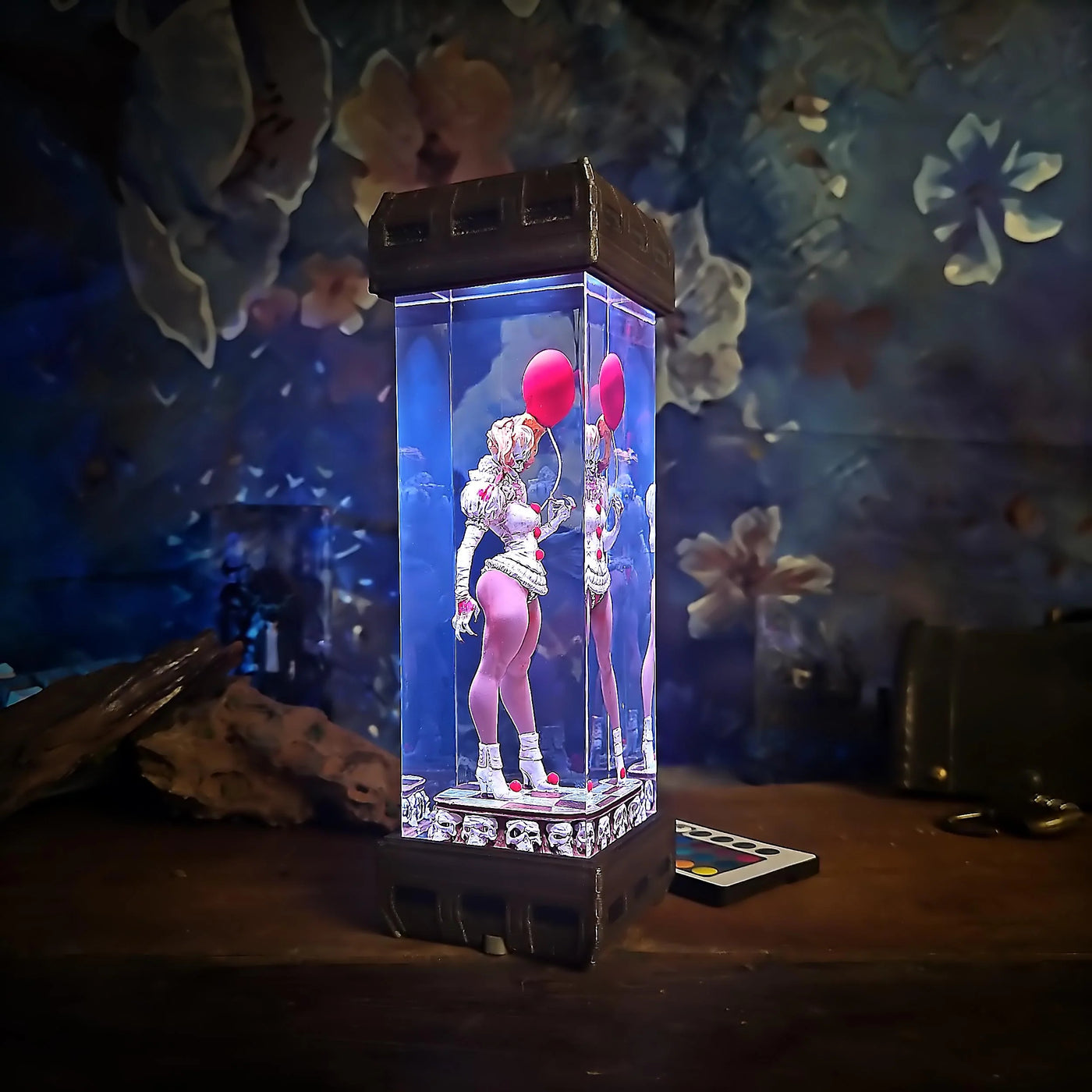 Pennywise Girl Horror Resin Lamp