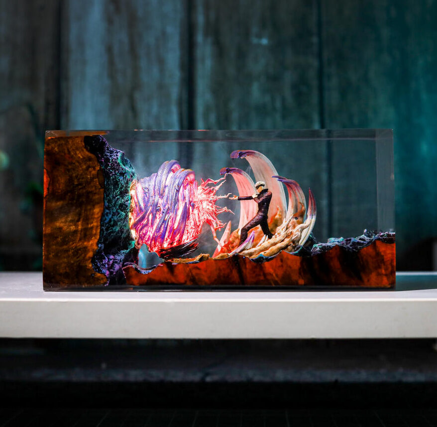 Gojo Satoru Power Jujutsu Kaisen Resin Lamp