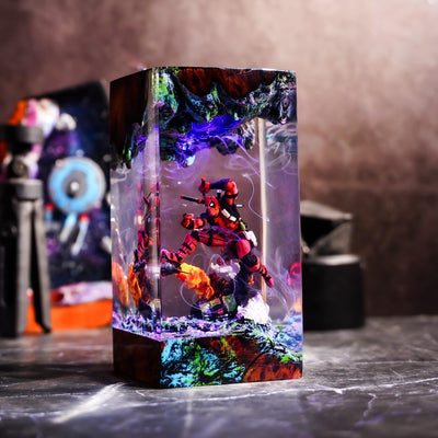 Deadpool Marvel Comics Resin Lamp