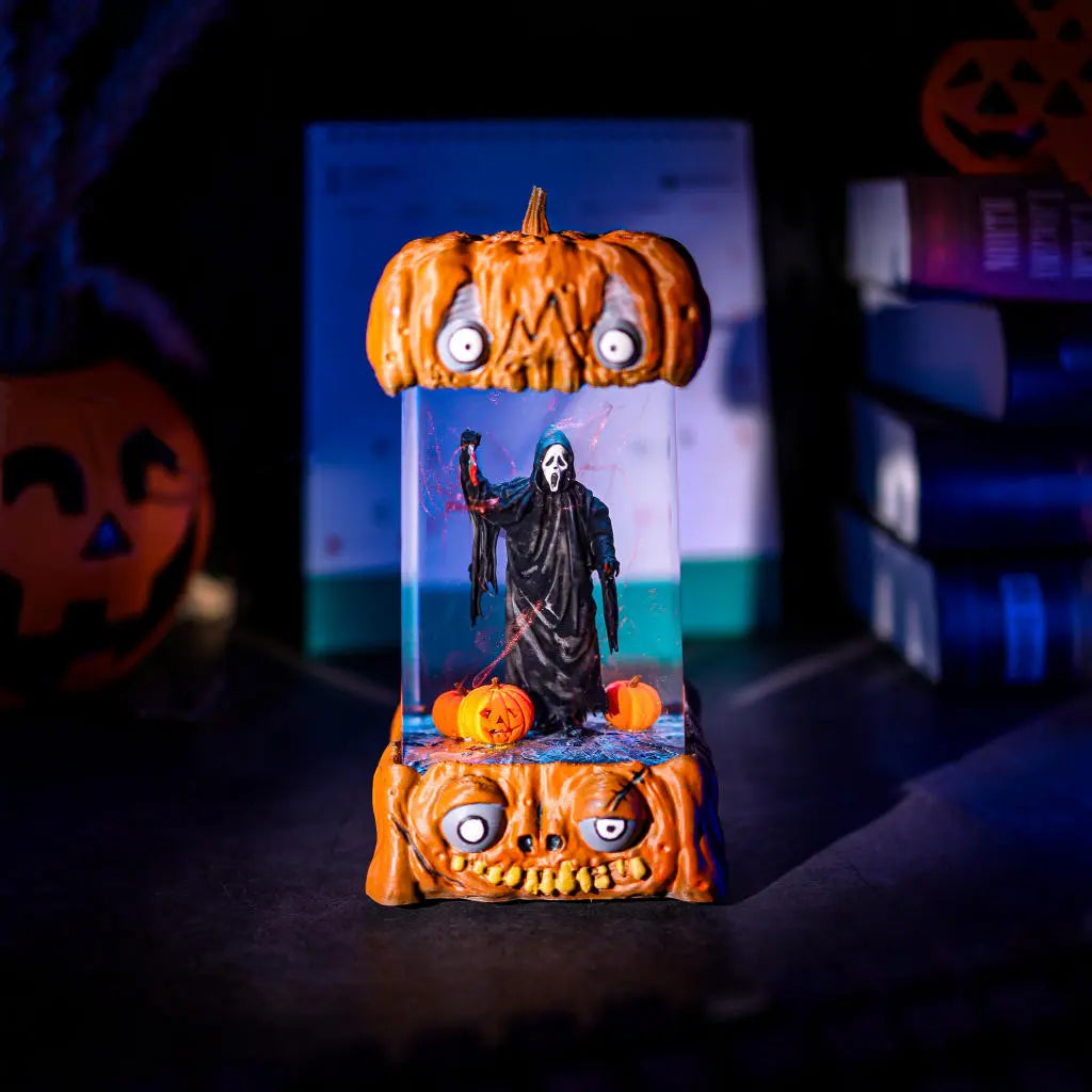 Scream Ghostface Killer Halloween Resin Lamp