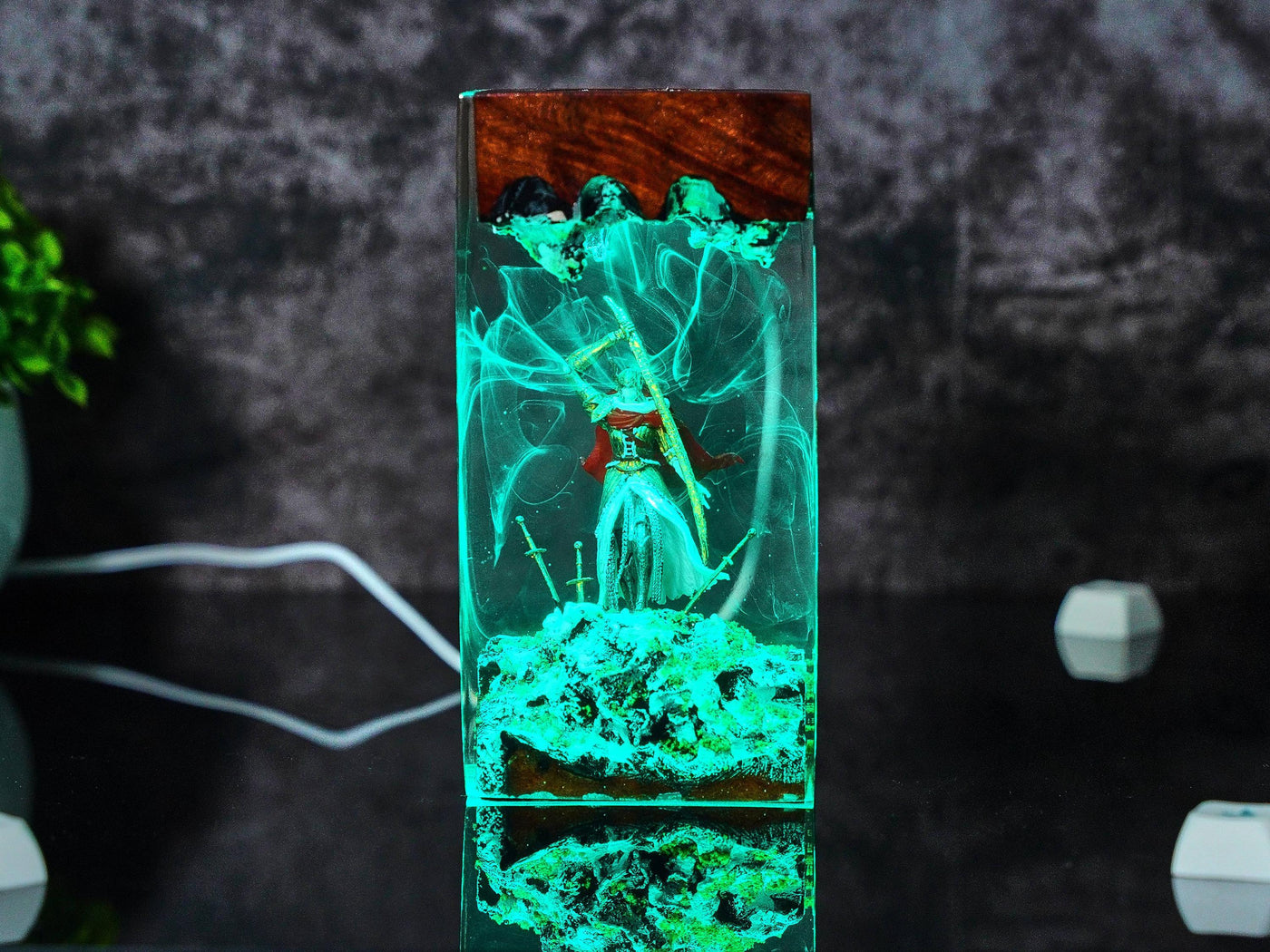 Malenia Elden Ring Resin Lamp