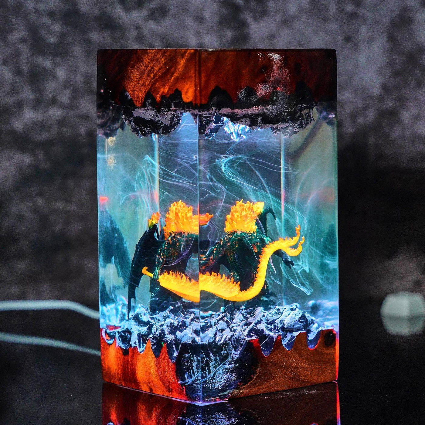 Balrog LOTR Resin Lamp