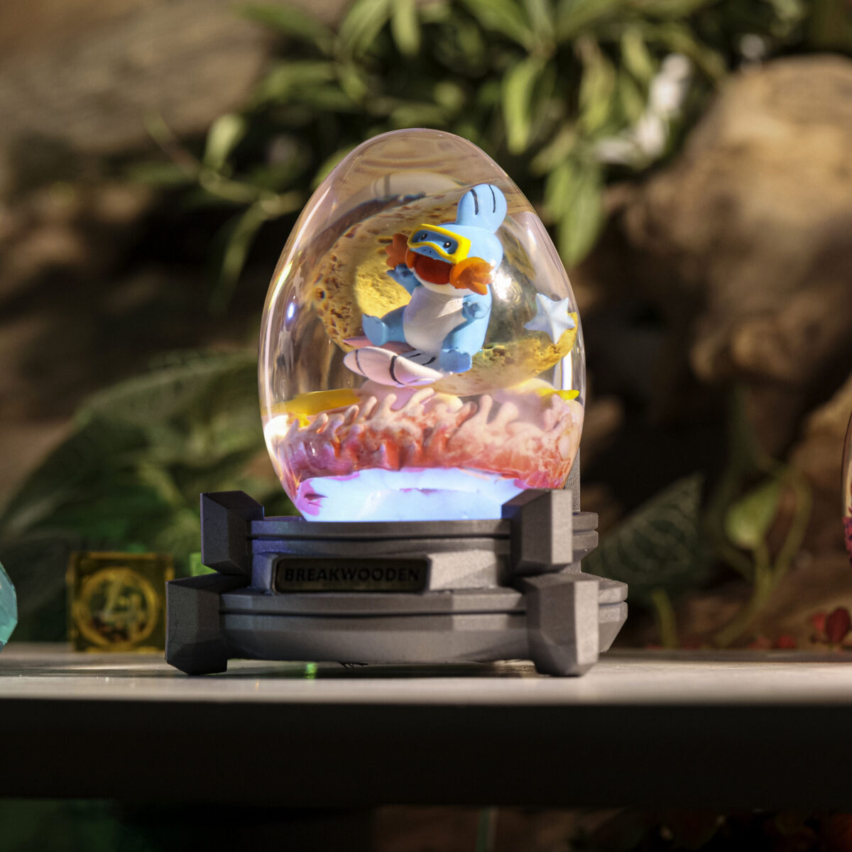 Mudpik Pokemon Resin Lamp Egg