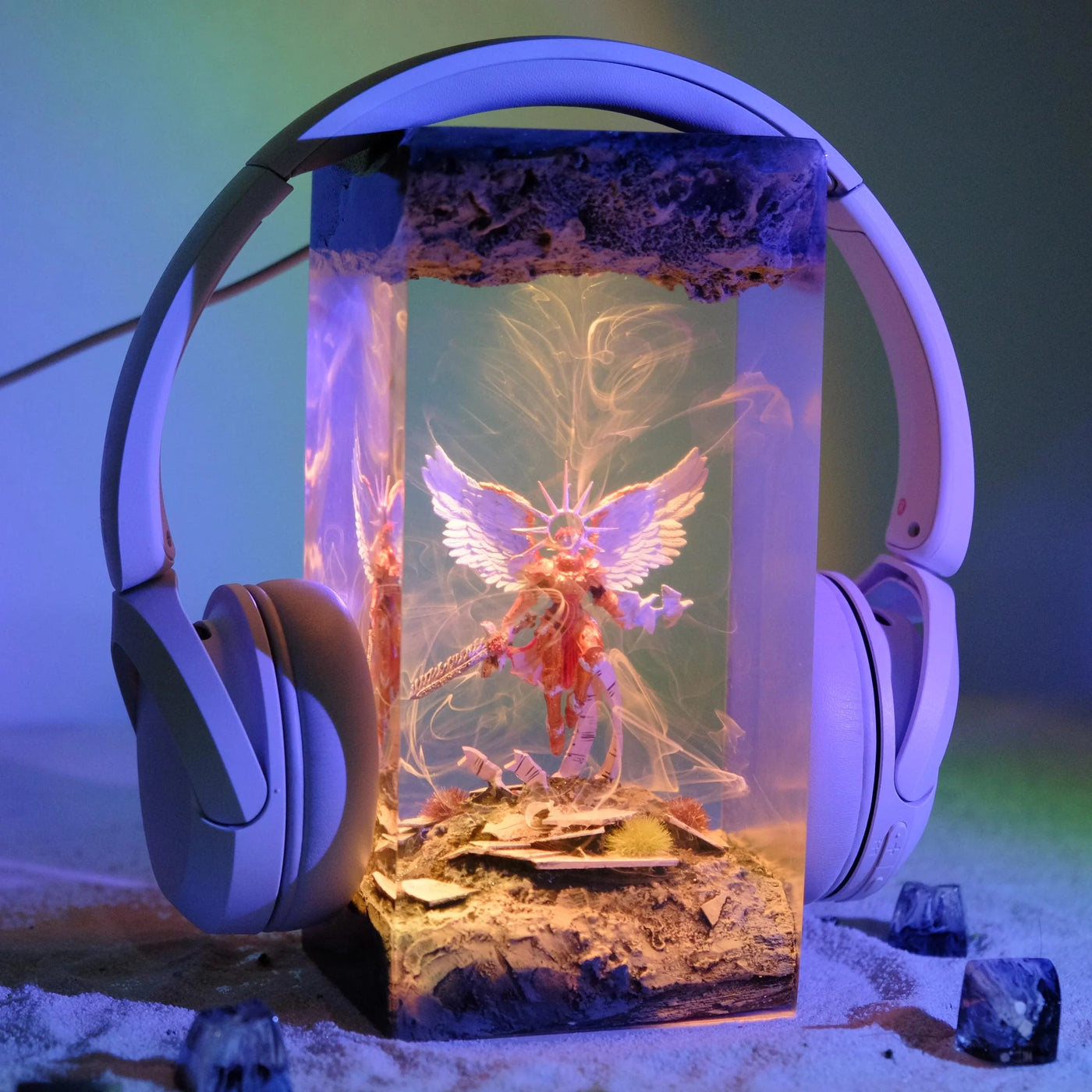 The Living Saint Celestine Adepta Sororitas Warhammer 40K Resin Lamp