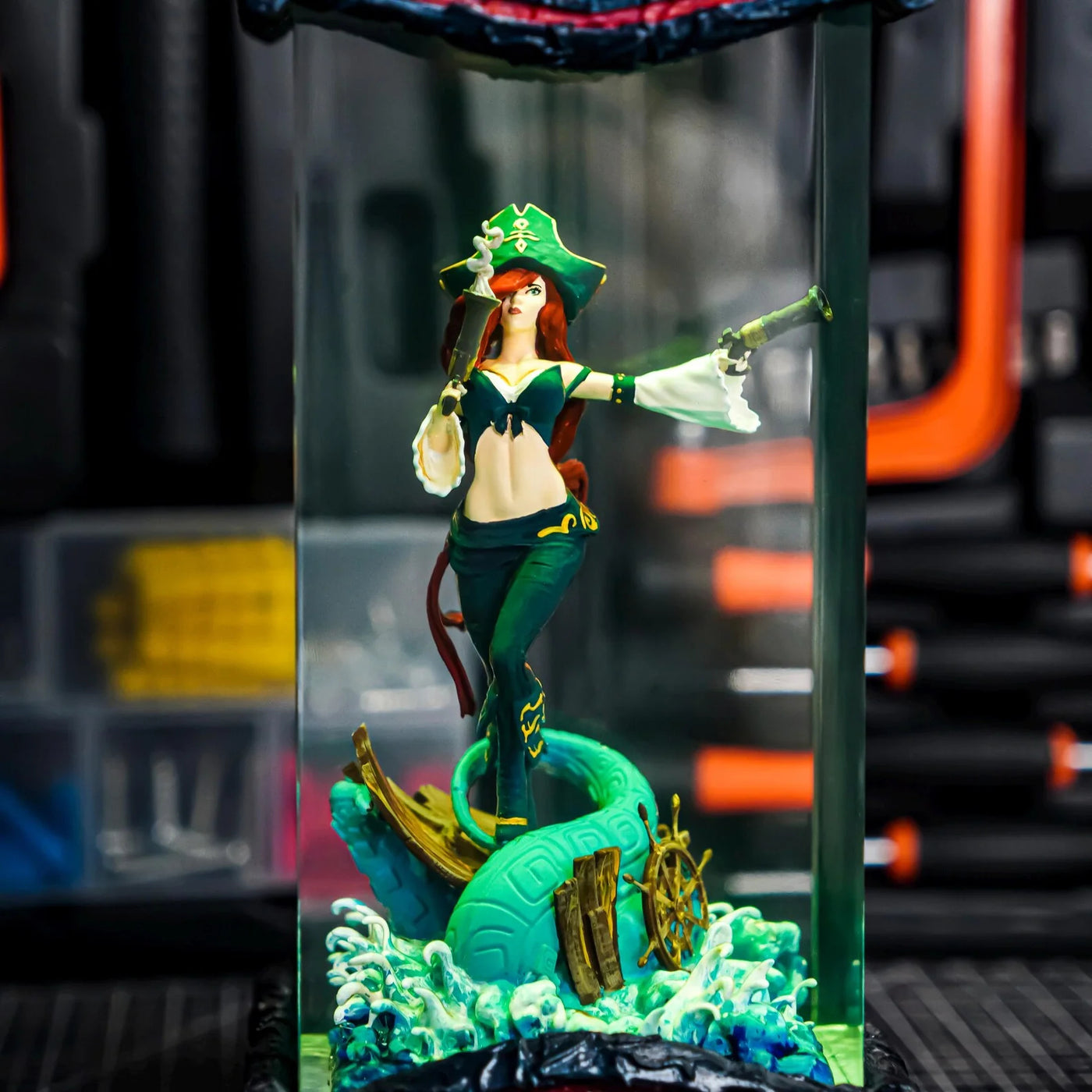 Miss Fortune League of Legends Resin Lamp
