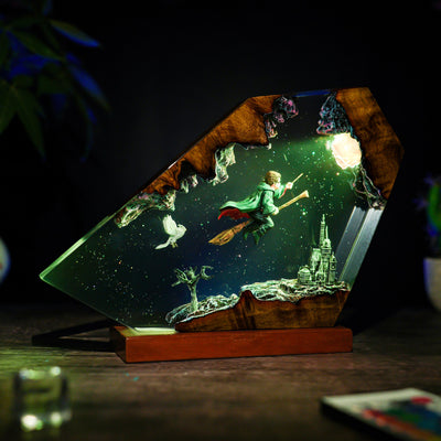 Hedwig Harry Potter Resin Lamp