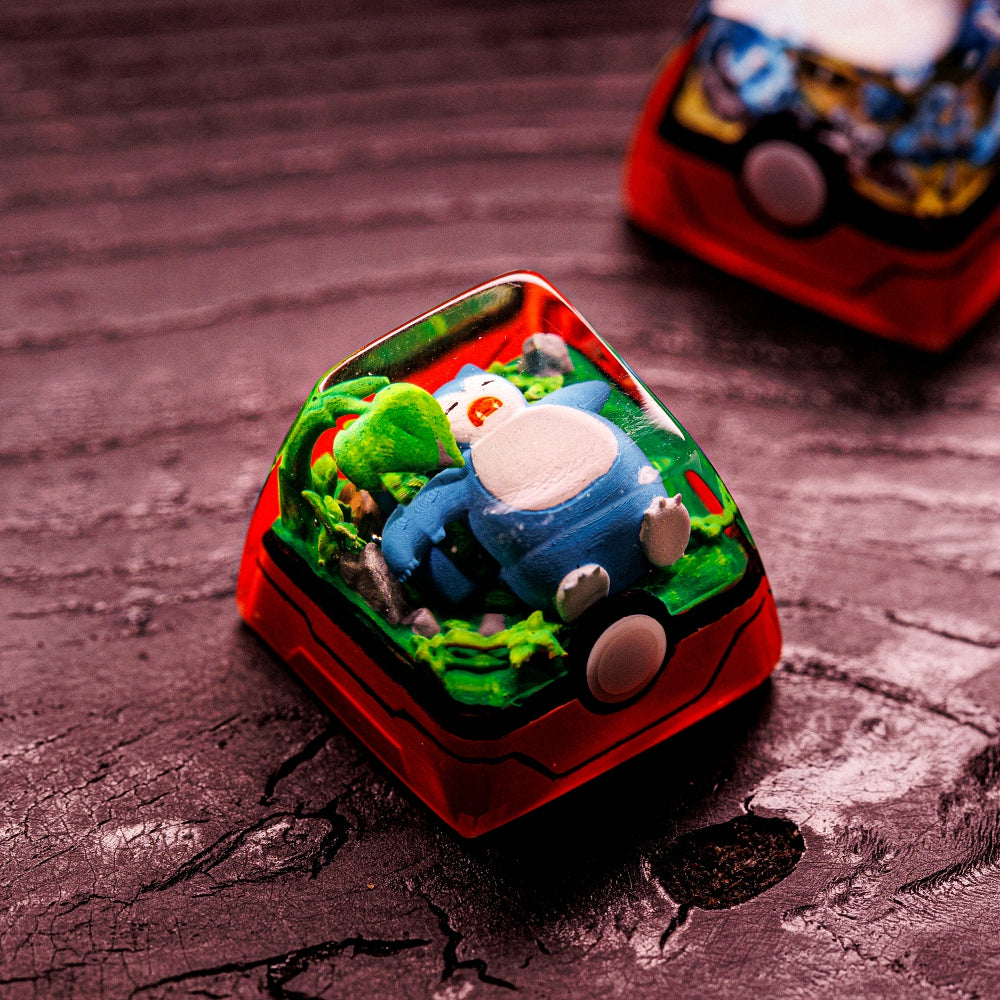 Pokemon - Snolax Artisan Keycap  4