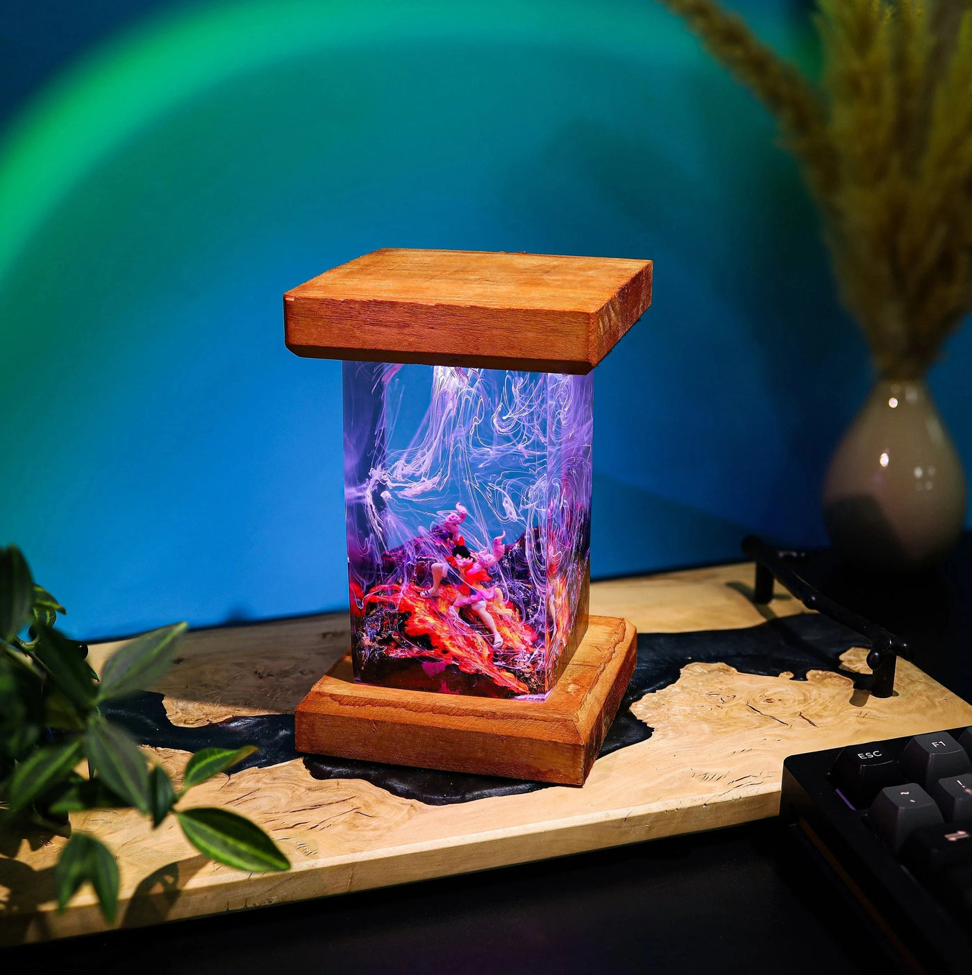 Luffy Gear Second One Piece Resin Lamp