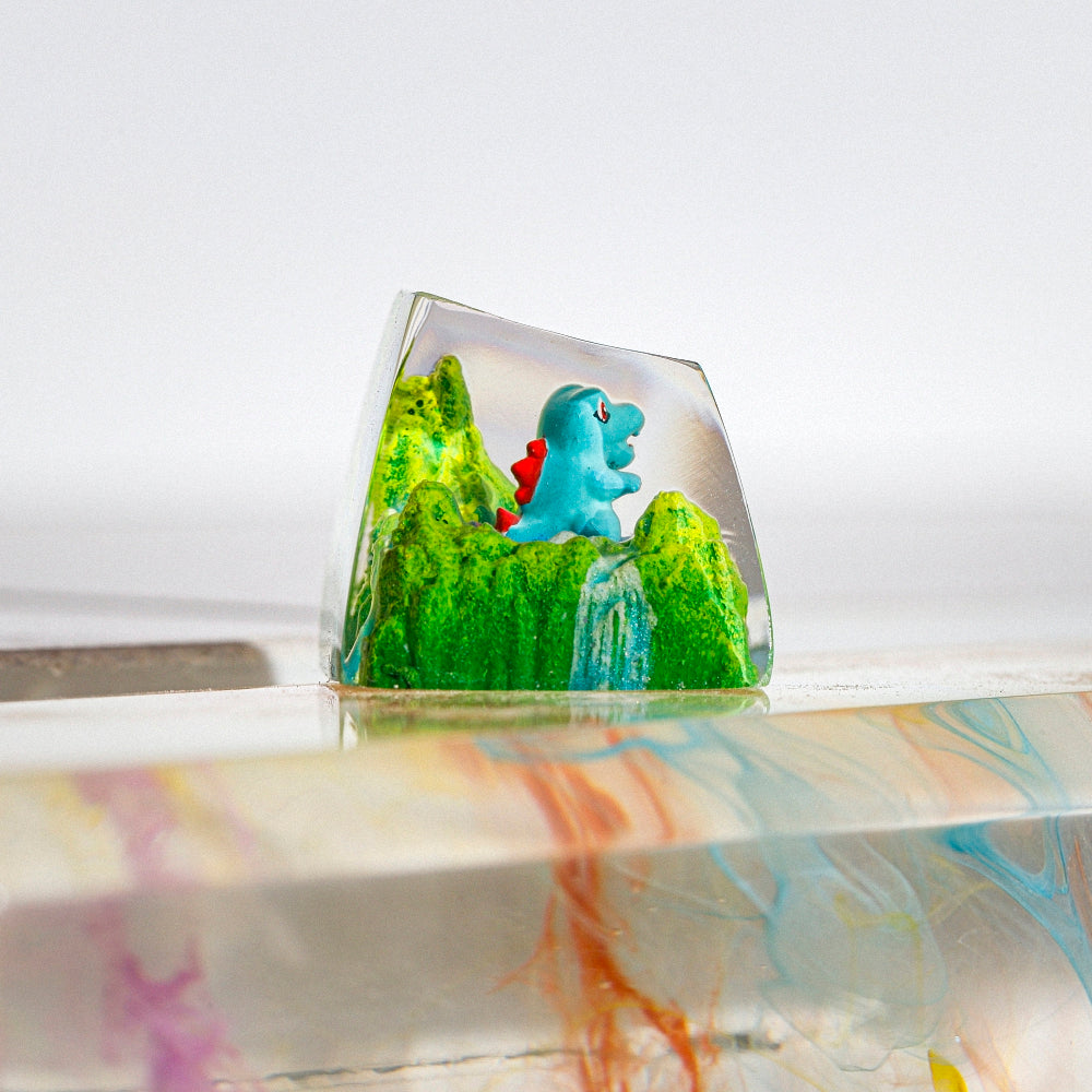 Pokemon - Totodile Artisan Keycap