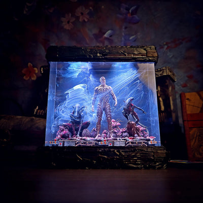 Engineer Prometheus Alien Resin Lamp