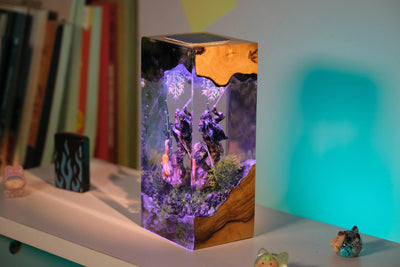 Jin Sakai Ghost of Tsushima Resin Lamp