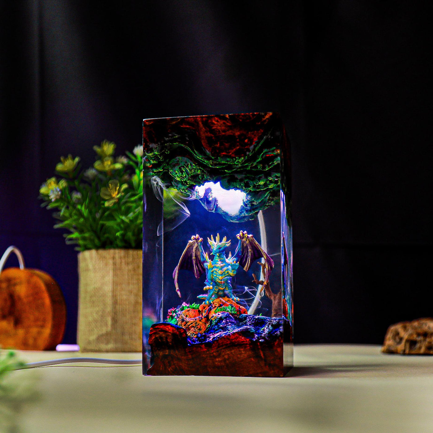 Tiamat Dungeons and Dragons Resin