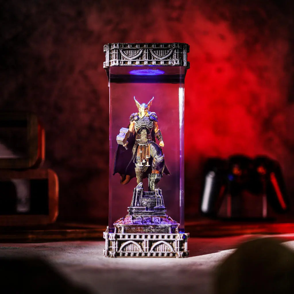 Thor Epoxy Resin Resin Lamp  2