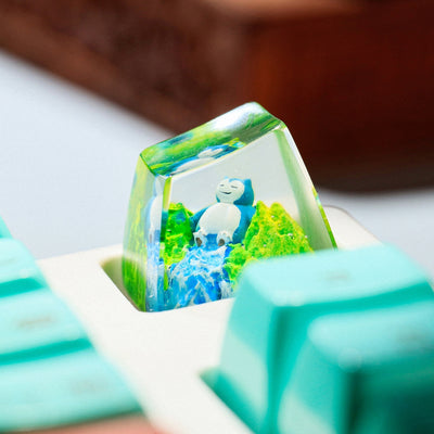 Pokemon - Snolax Artisan Keycap  9