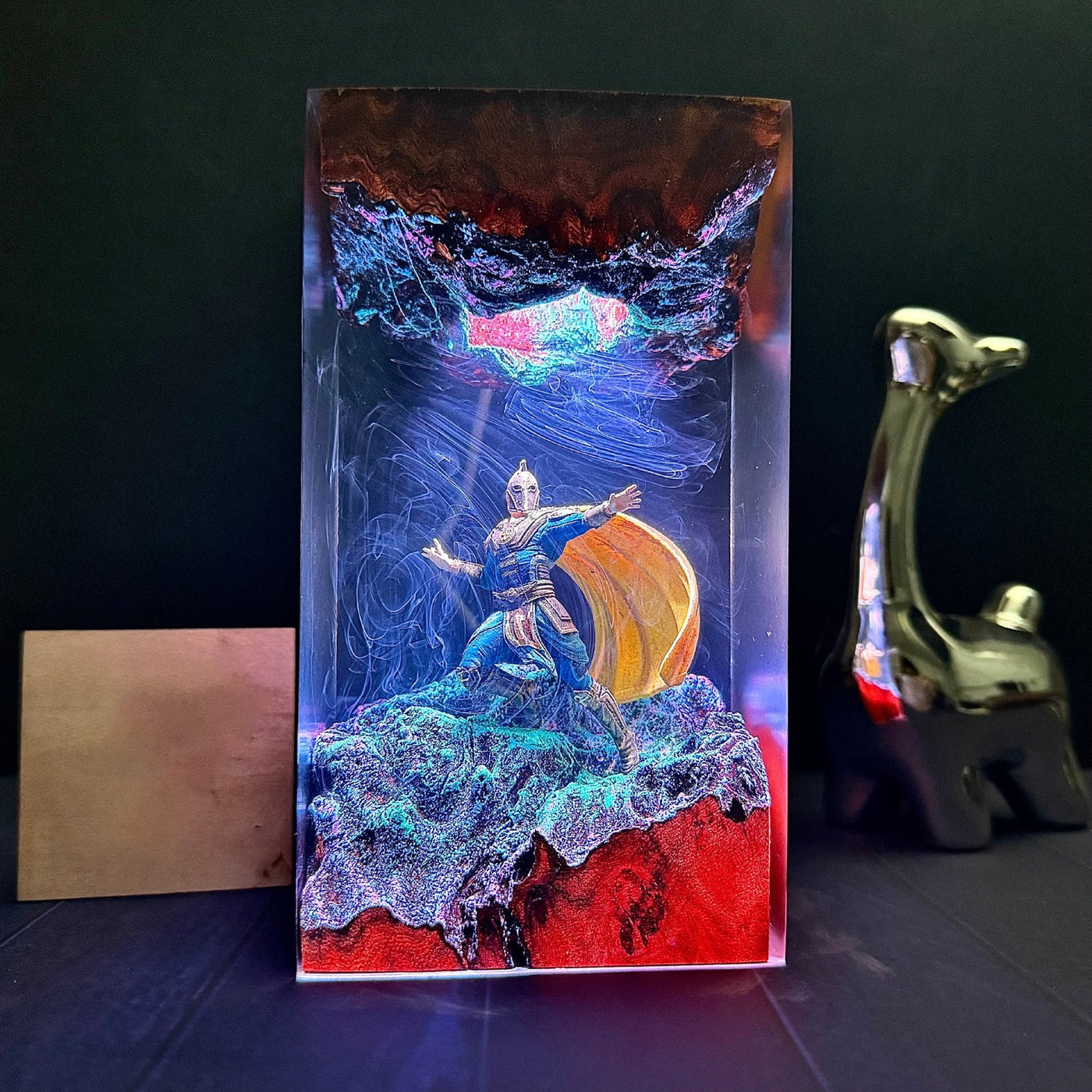 Moon Knight Marvel Resin Lamp