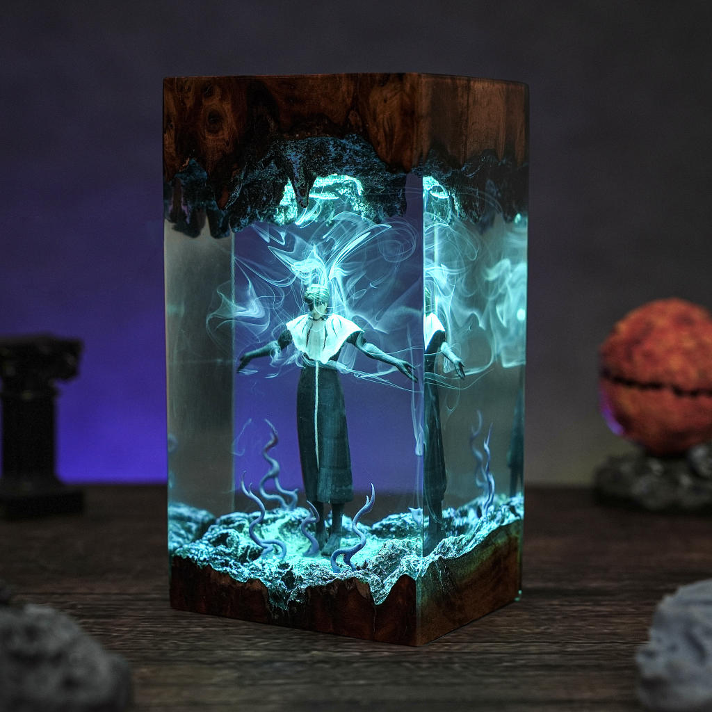 Sōsuke Aizen Bleach Epoxy Night Lamp