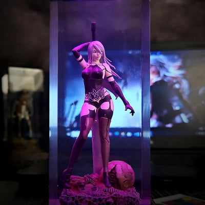 A2 NieR Automata Resin Lamp