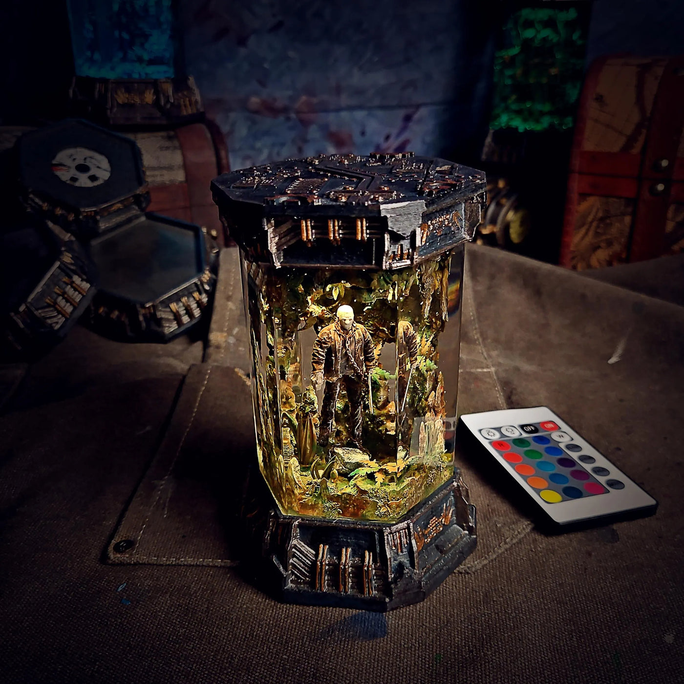 Jason Voorhees Friday the 13th Resin Lamp