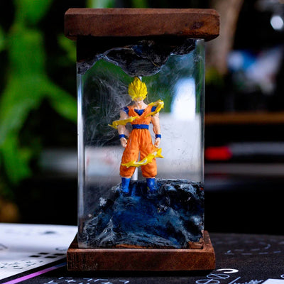 Super Saiyan Goku Dragon Ball Resin Lamp