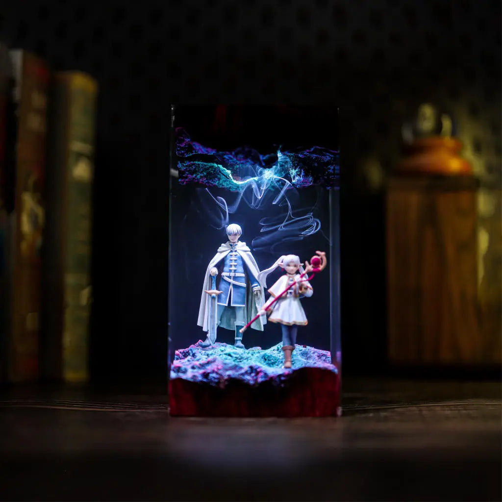 Beyond Journey's End Resin Lamp