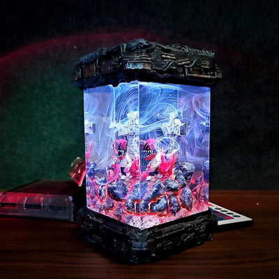 Chainsaw Man Resin Lamp
