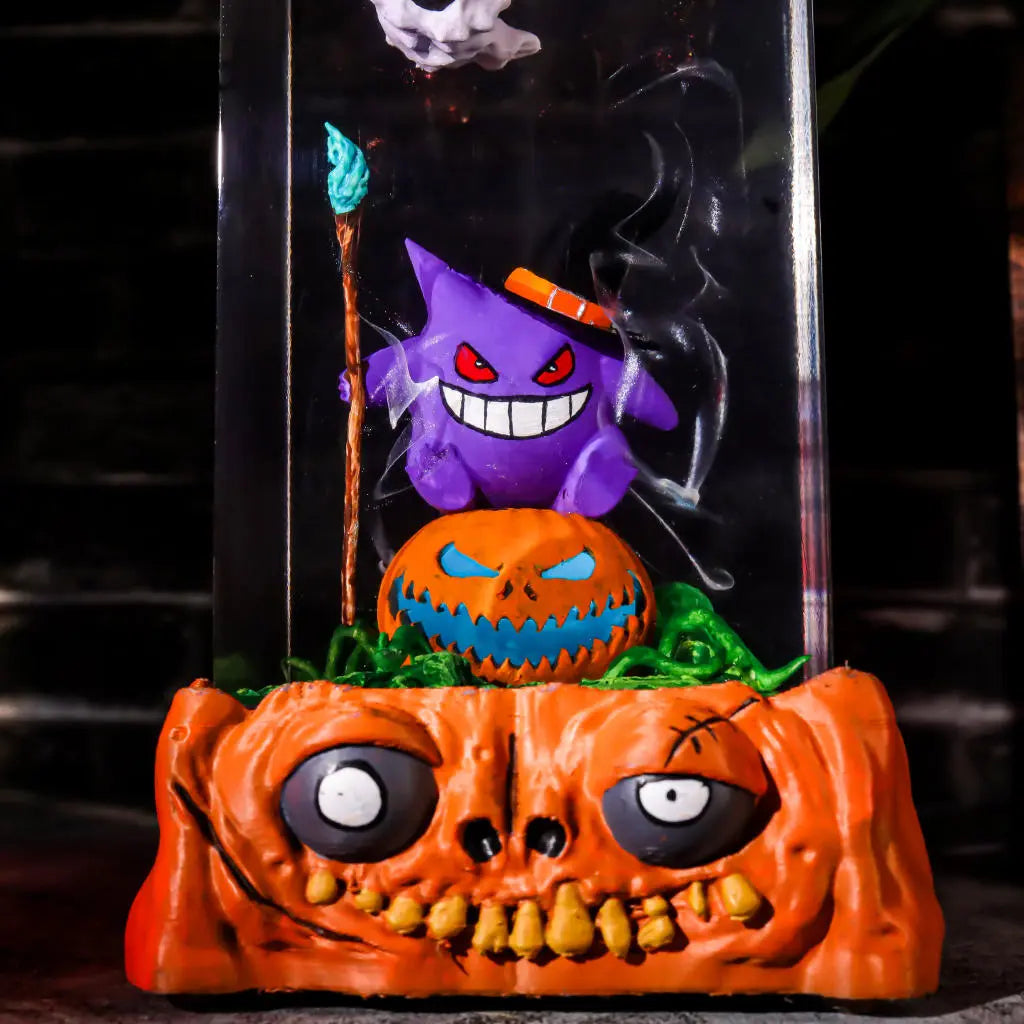 Gengar Pokémon Halloween Resin Lamp