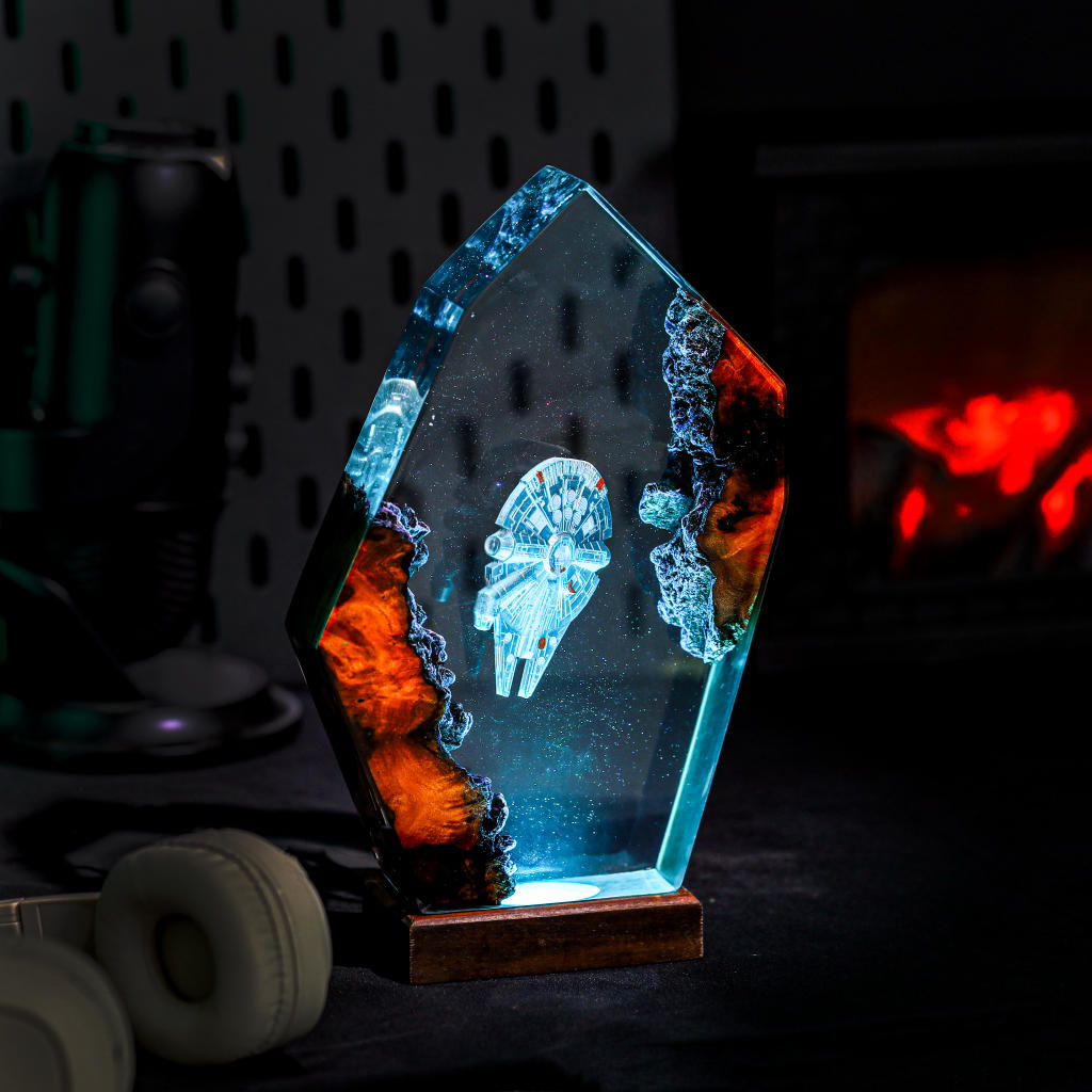 Millennium Falcon Spaceship Night Light Ver 2