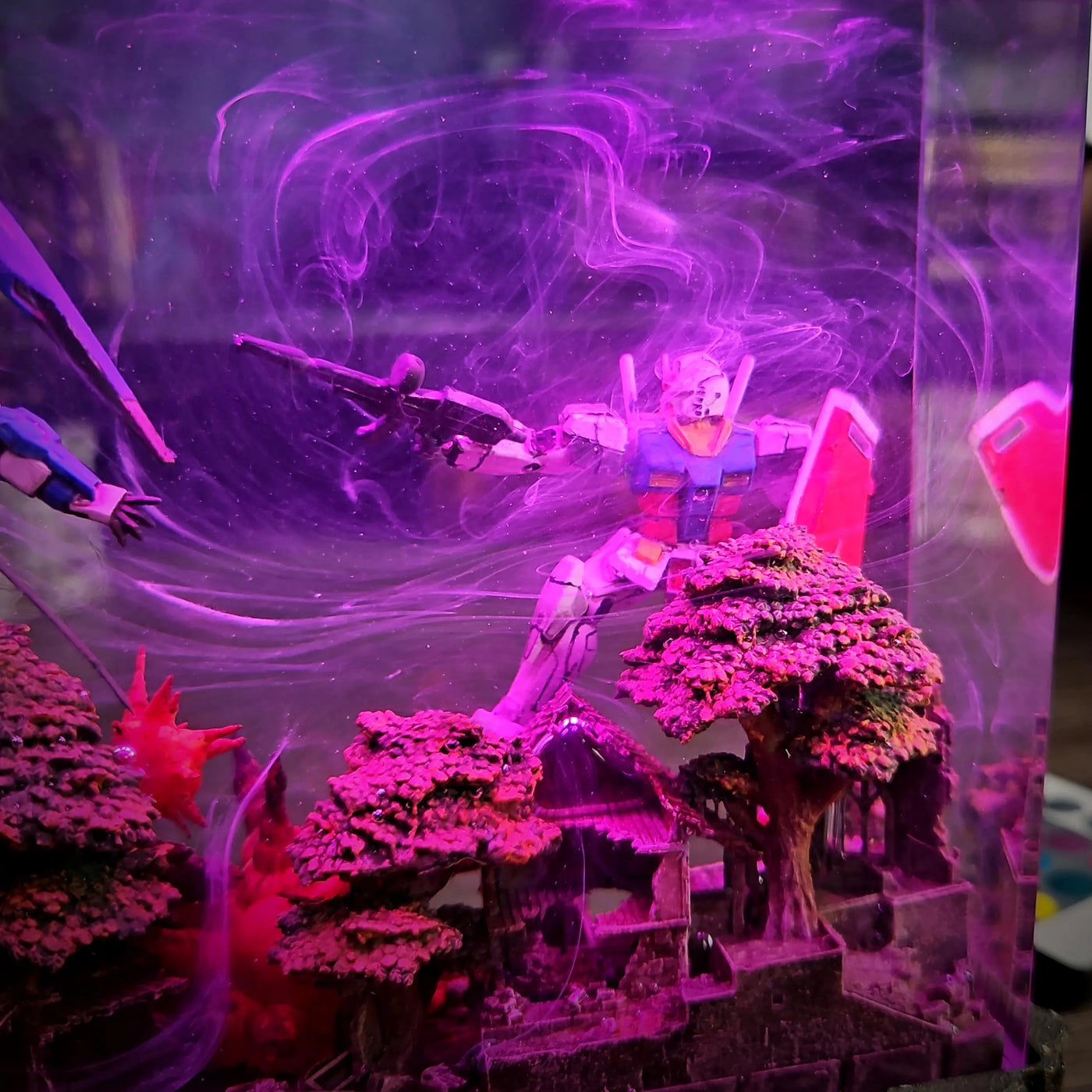 Gundam Battle Resin Lamp